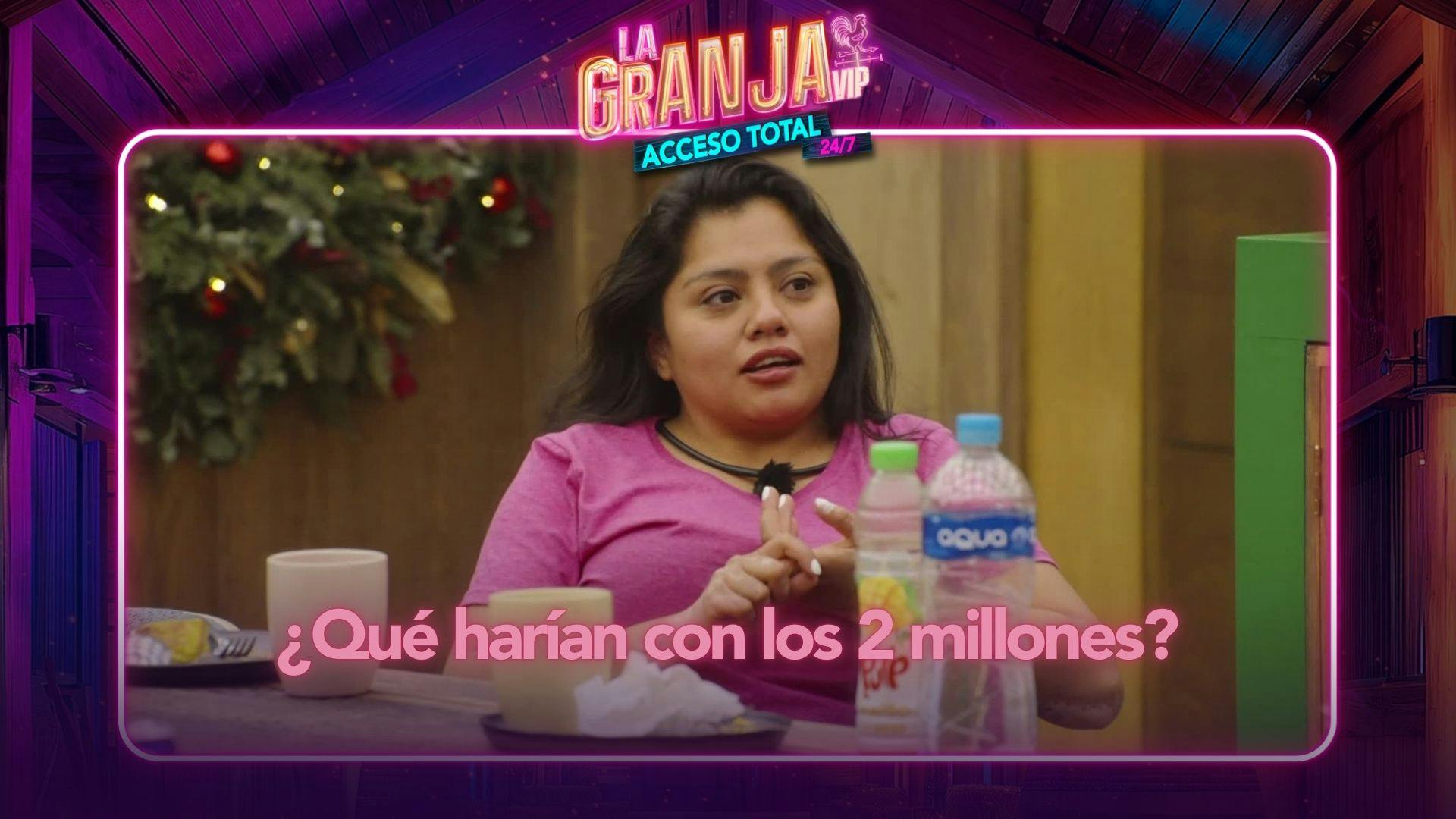 ¿Una boda o una casa? Los granjeros responden qué harían con el premio de 2 millones de pesos de La Granja VIP