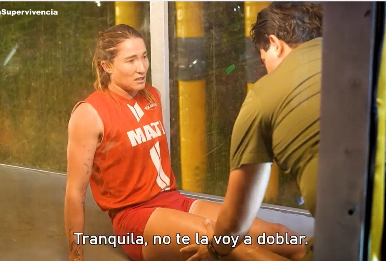 Alarma en Exatlón México: Mati sufre fuerte lesión y tuvo que salir en ambulancia para ser atendida 