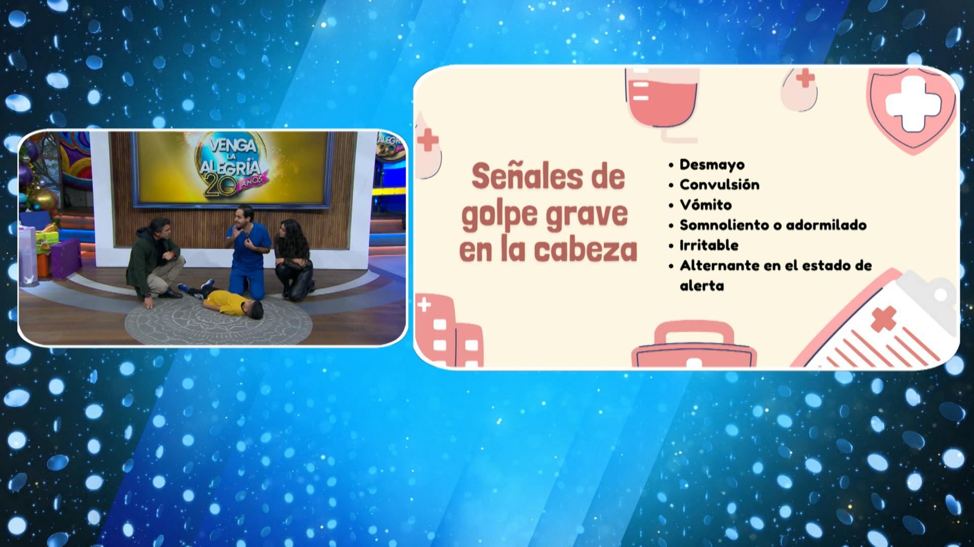 ¿Qué hacer después de un golpe en la cabeza? Esteban Herrasti, especialista en primeros auxilios, comparte valiosos consejos