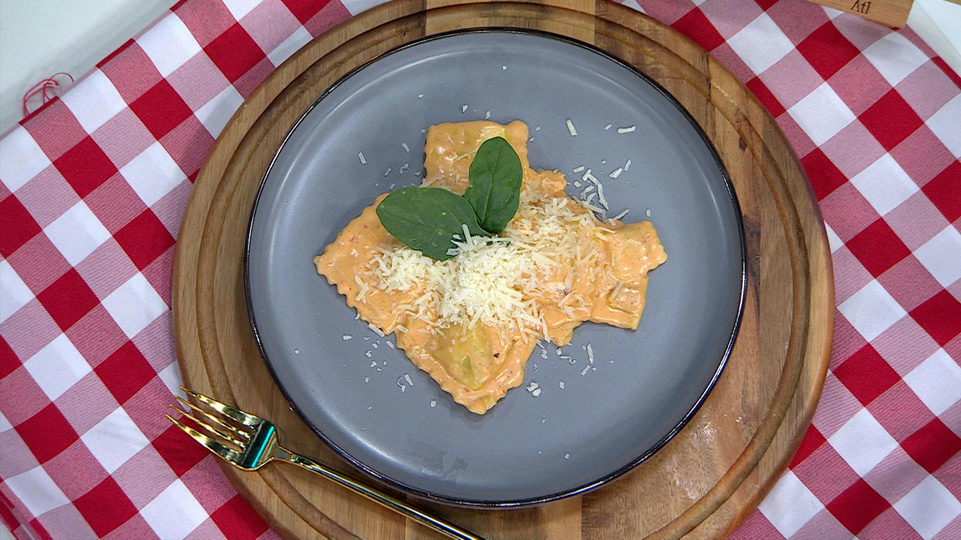 ¡Aprende a preparar ravioles con cremoso de chipotle! Ingredientes y receta paso a paso