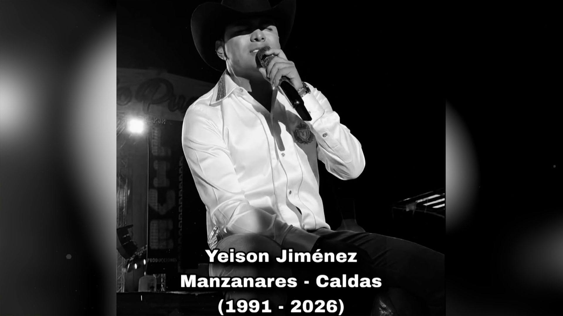 ¿Qué pasó en el accidente que le quitó la vida a Yeison Jiménez?