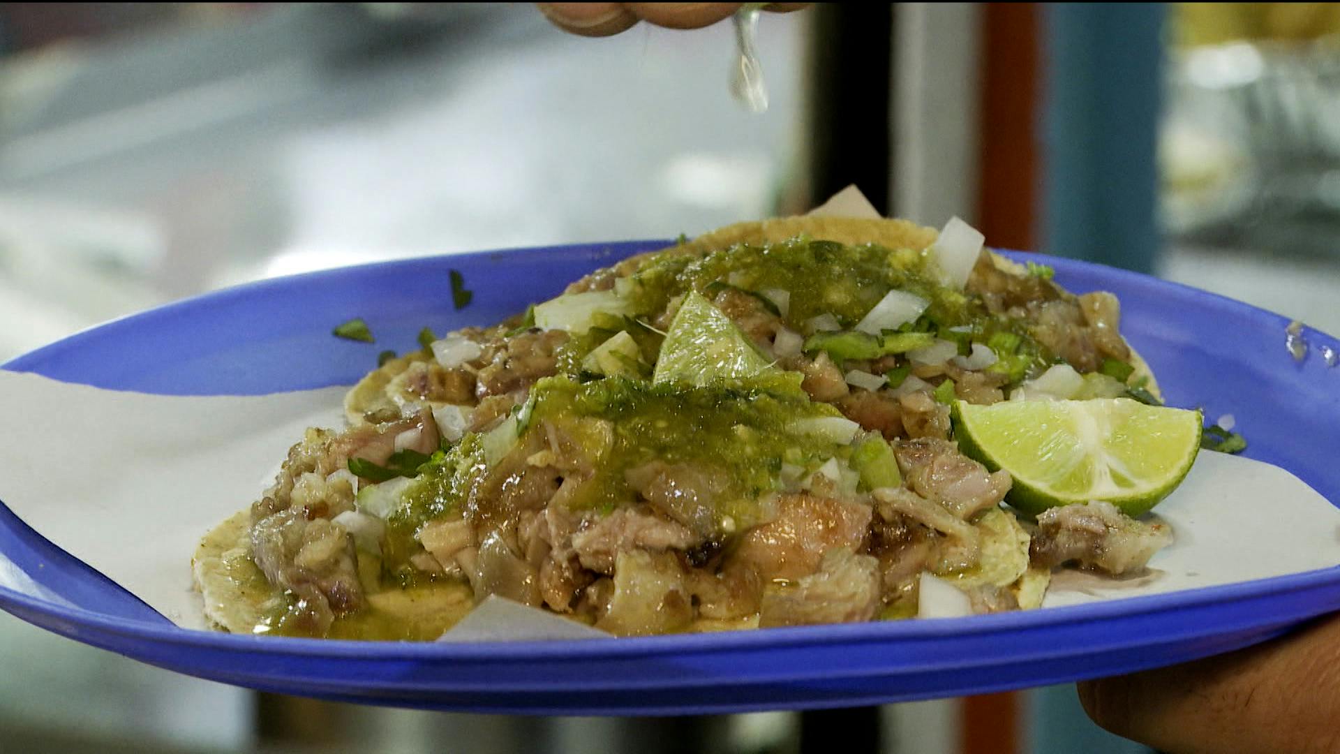 ¿Antojo de taquitos de tripa? Este es el lugar ideal para comer auténtica tripa