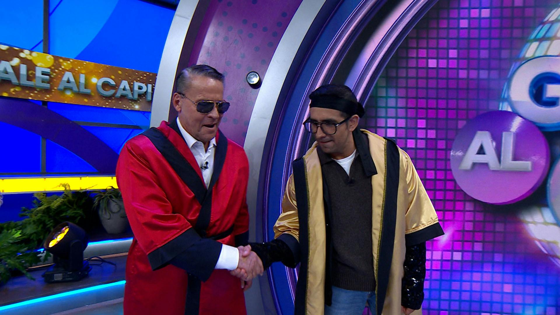 ¿¡Le 'robaron' la 'patada voladora'!? Así bailó Alfredo Adame en Gánale al Capi