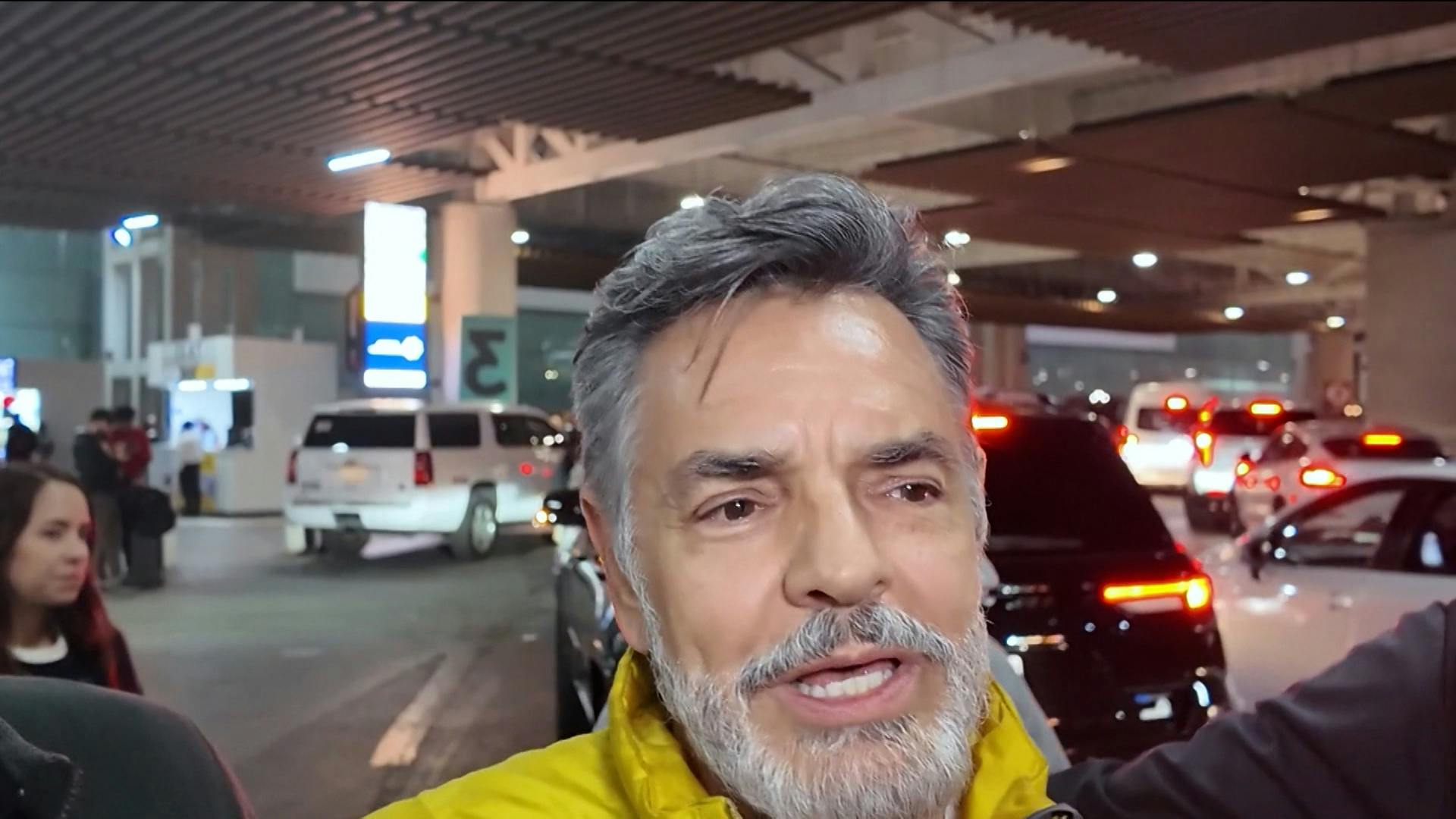 Eugenio Derbez reaccionó a los cuestionamientos tras las declaraciones de Victoria Ruffo y su paternidad