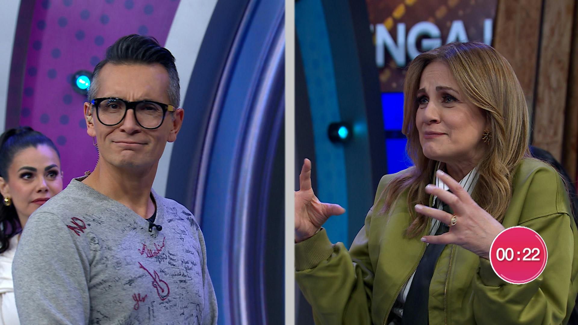 ¿Celos? Flor Rubio le reclama fuerte a Sergio Sepúlveda en El Desahogo por un polémico abrazo con Luz Elena