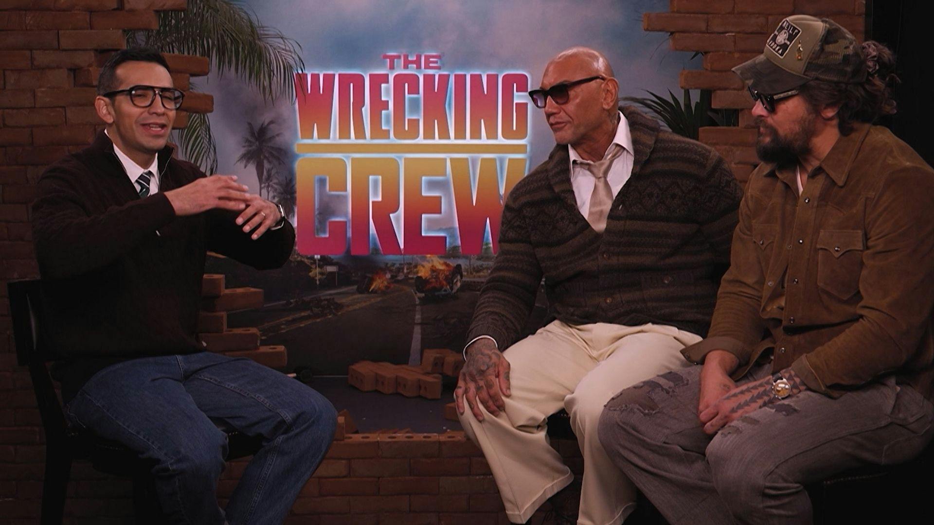 La Resolana | El Capi Pérez pudo entrevistar a Jason Momoa y a Batista, protagonistas de la nueva película Equipo Demolición 
