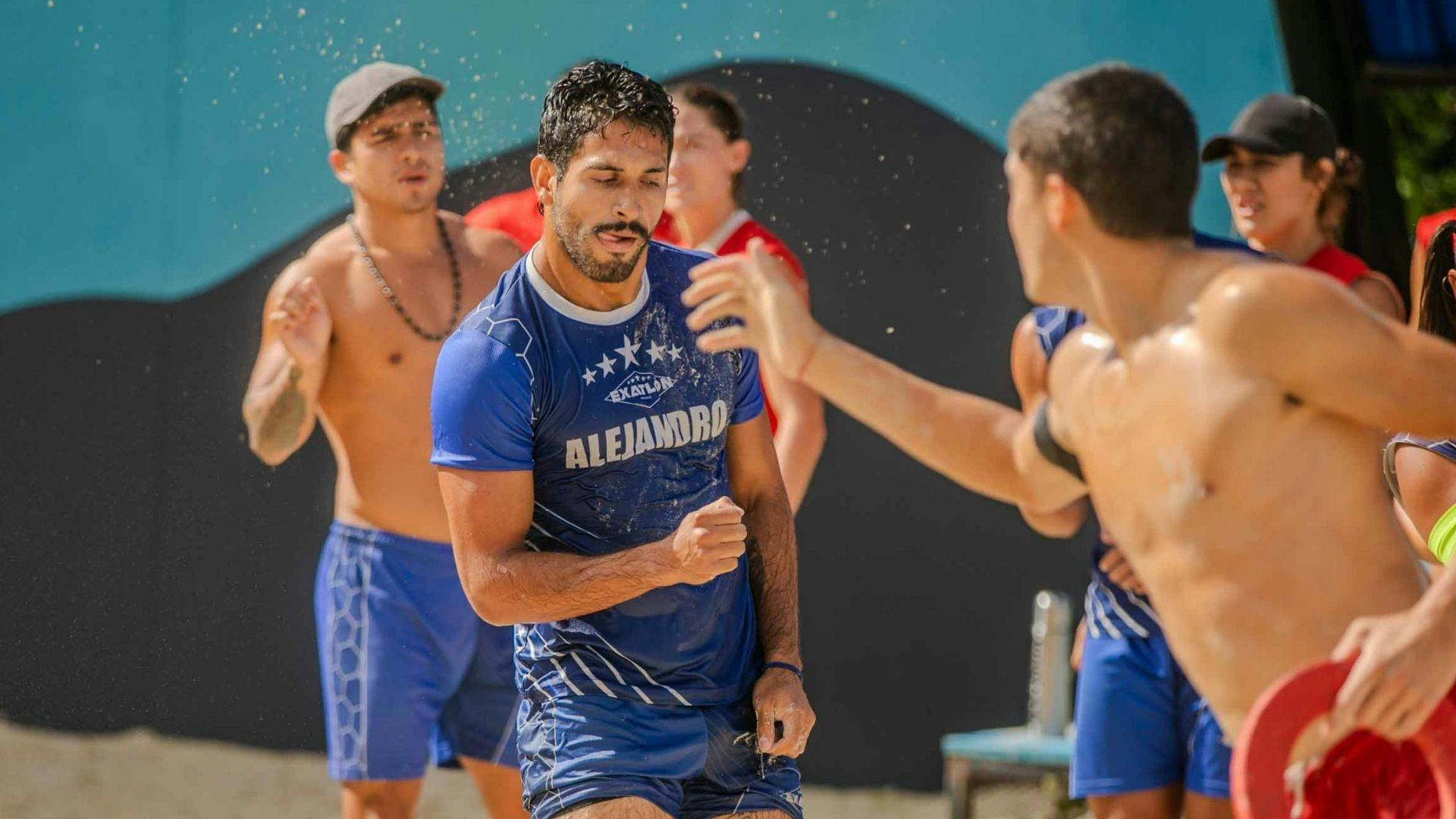 Exatlón México | Segunda Batalla por la Supervivencia | Rojos y Azules encaran esta prueba con determinación para que sus atletas hombres no vayan al Duelo de Eliminación 