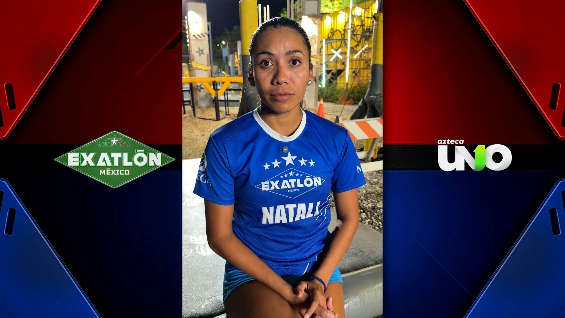 Eatlón México | VIDEO | “Todo llega a su final”: Natali se despide de Exatlón México y agradece a los Azules
