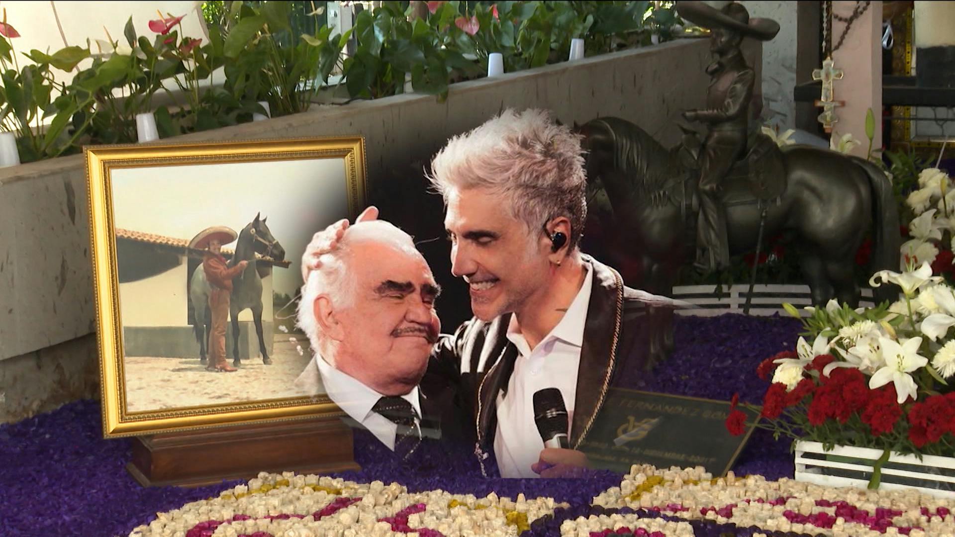 ¡Así festejaron a Vicente Fernández, quien cumpliría 86 años!