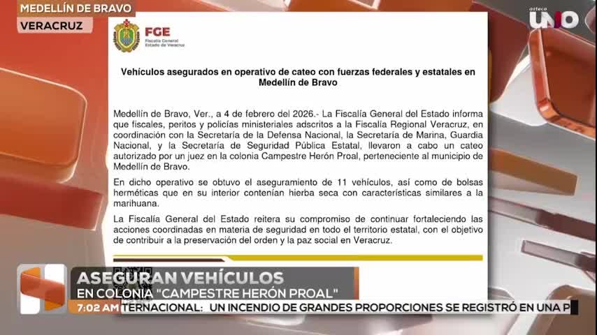 Noticias Veracruz del 5 de febrero 2026