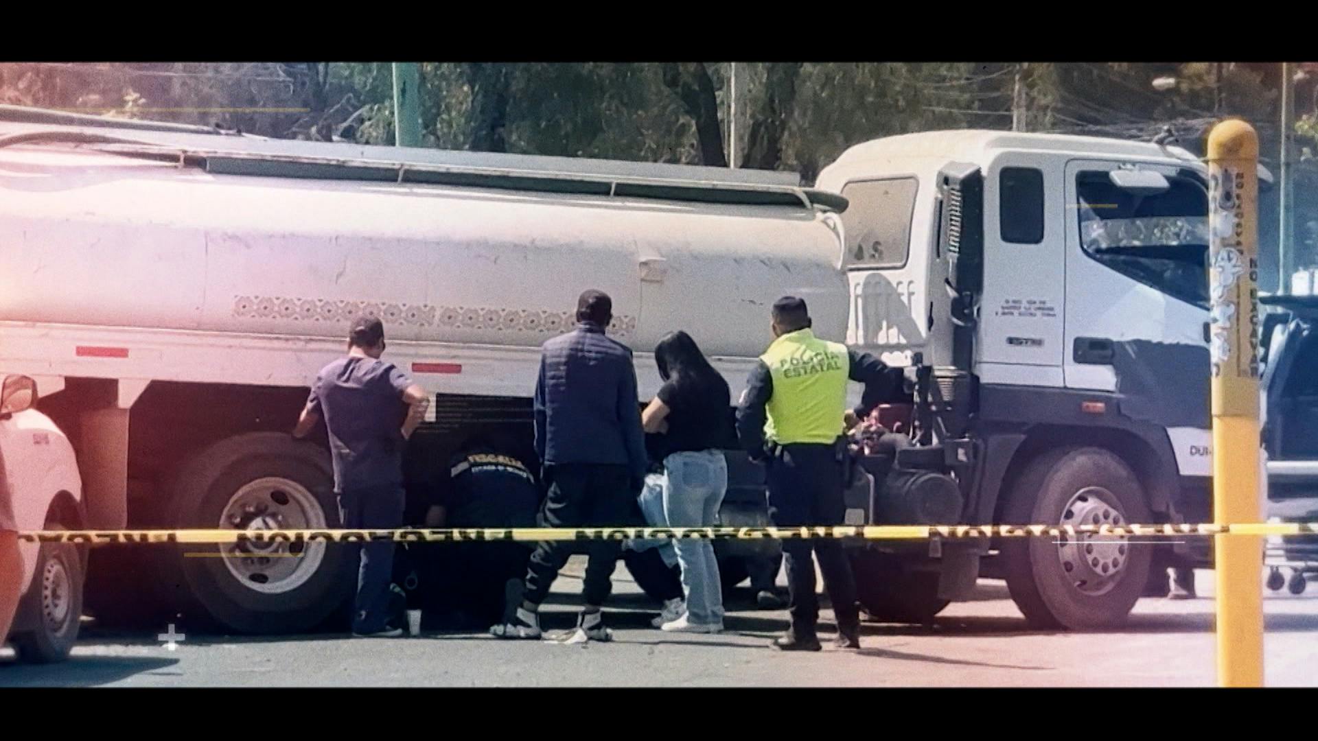 Accidente en la carretera México - Querétaro 