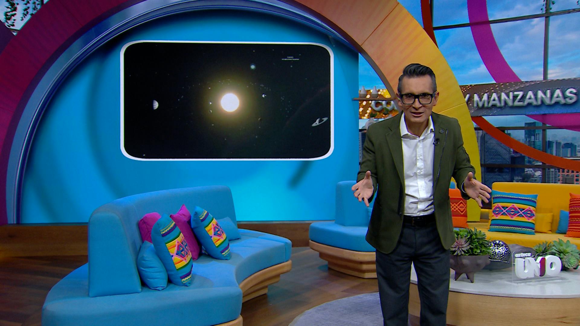 Sergio Sepúlveda explica, Con Peras y Manzanas, la alineación de los planetas y el frente frío 37