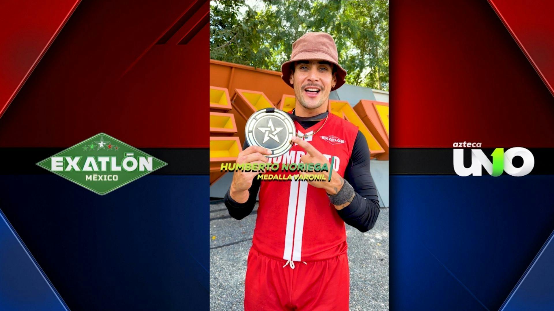 Exatlón México | Humberto Noriega ganó hoy en vivo la Medalla Varonil y se consagra como el más ganador de la novena temporada