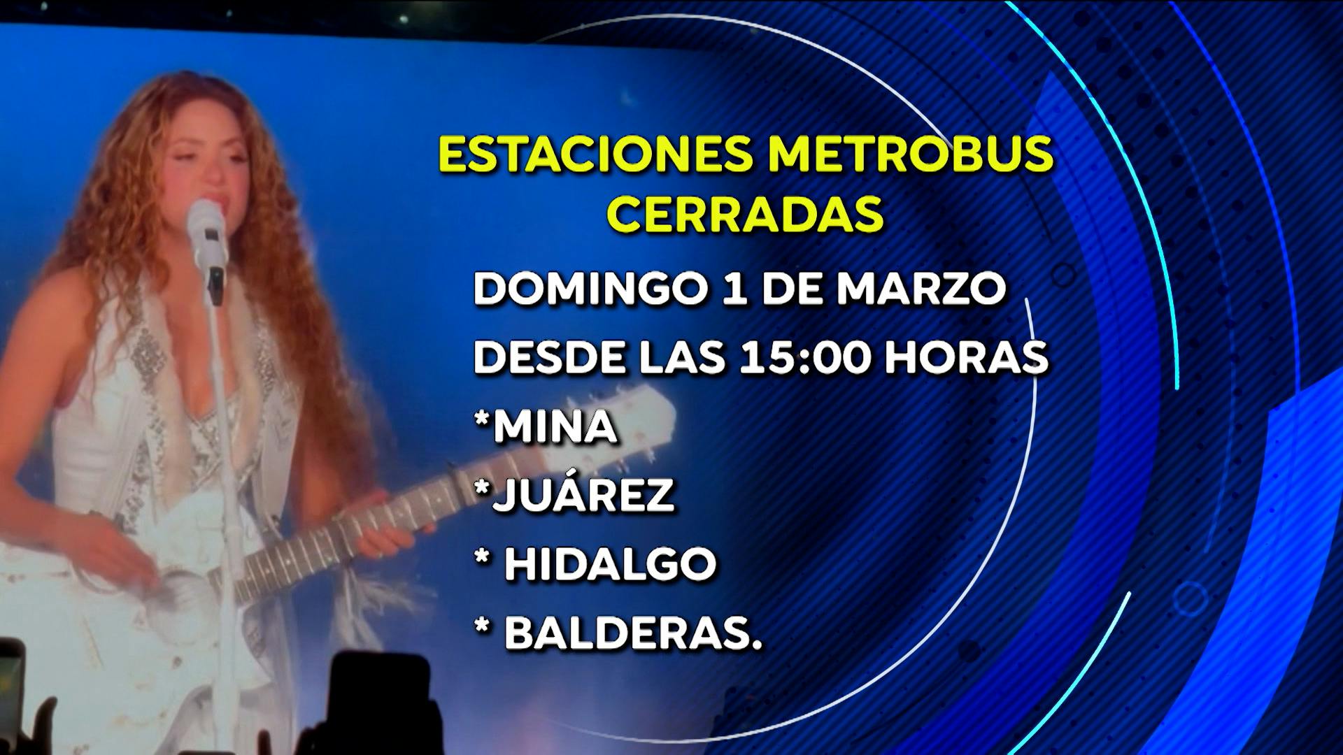Con Peras y Manzanas: Cierres viales y horarios de transporte público por el concierto de Shakira, actualización del caso de Henry y los ladrones expuestos en Bosque de Aragón