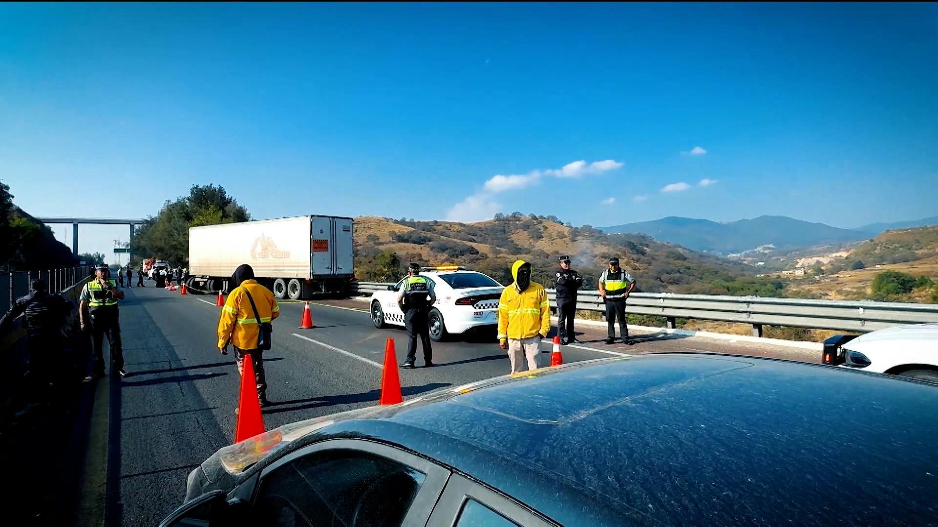 Intento de asalto a chofer en Chamapa-Lechería en Naucalpan 