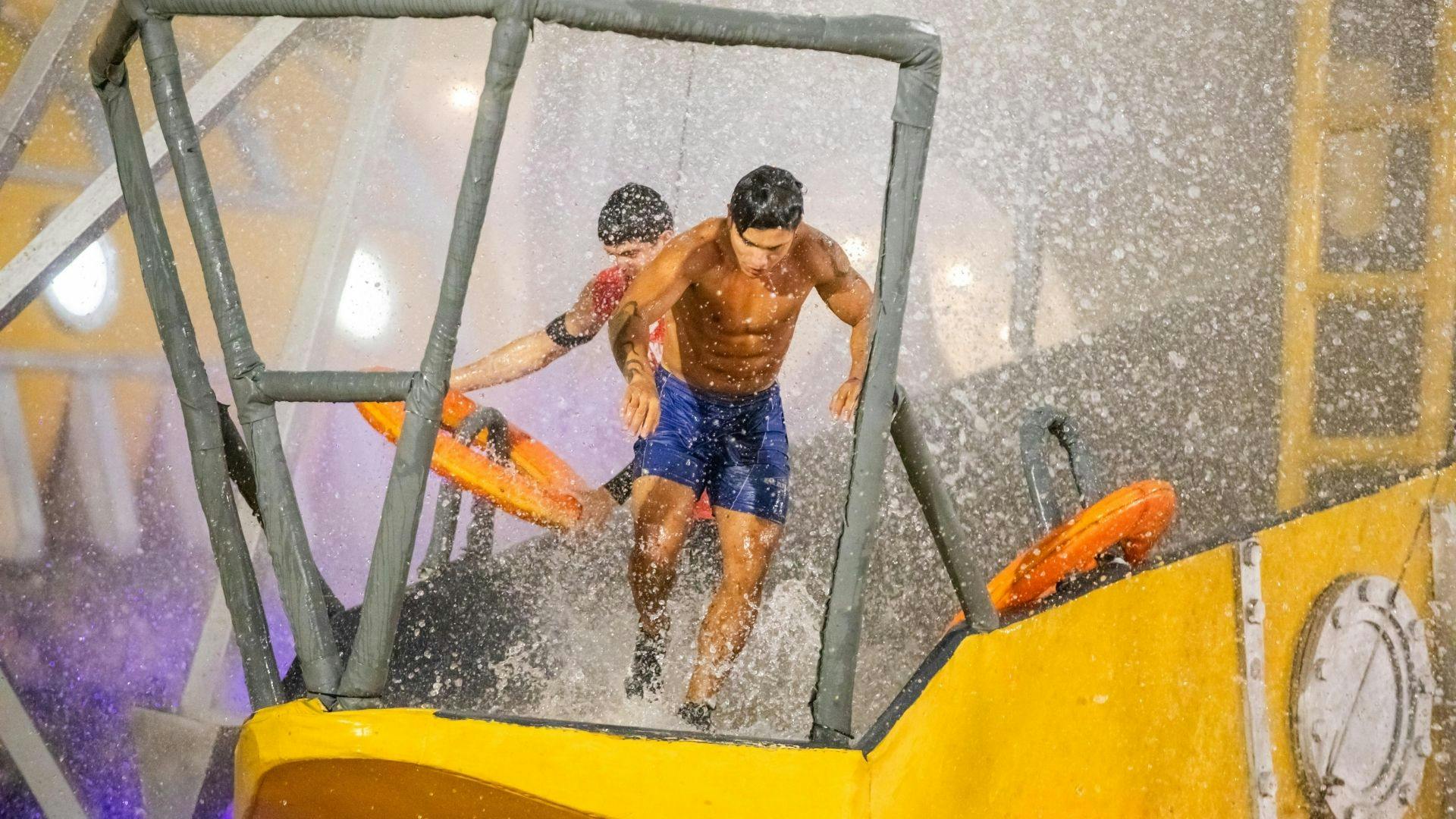 Exatlón México | Batalla por La Villa 360 | Intensa batalla por la Villa 360 desata máxima tensión entre Rojos y Azules