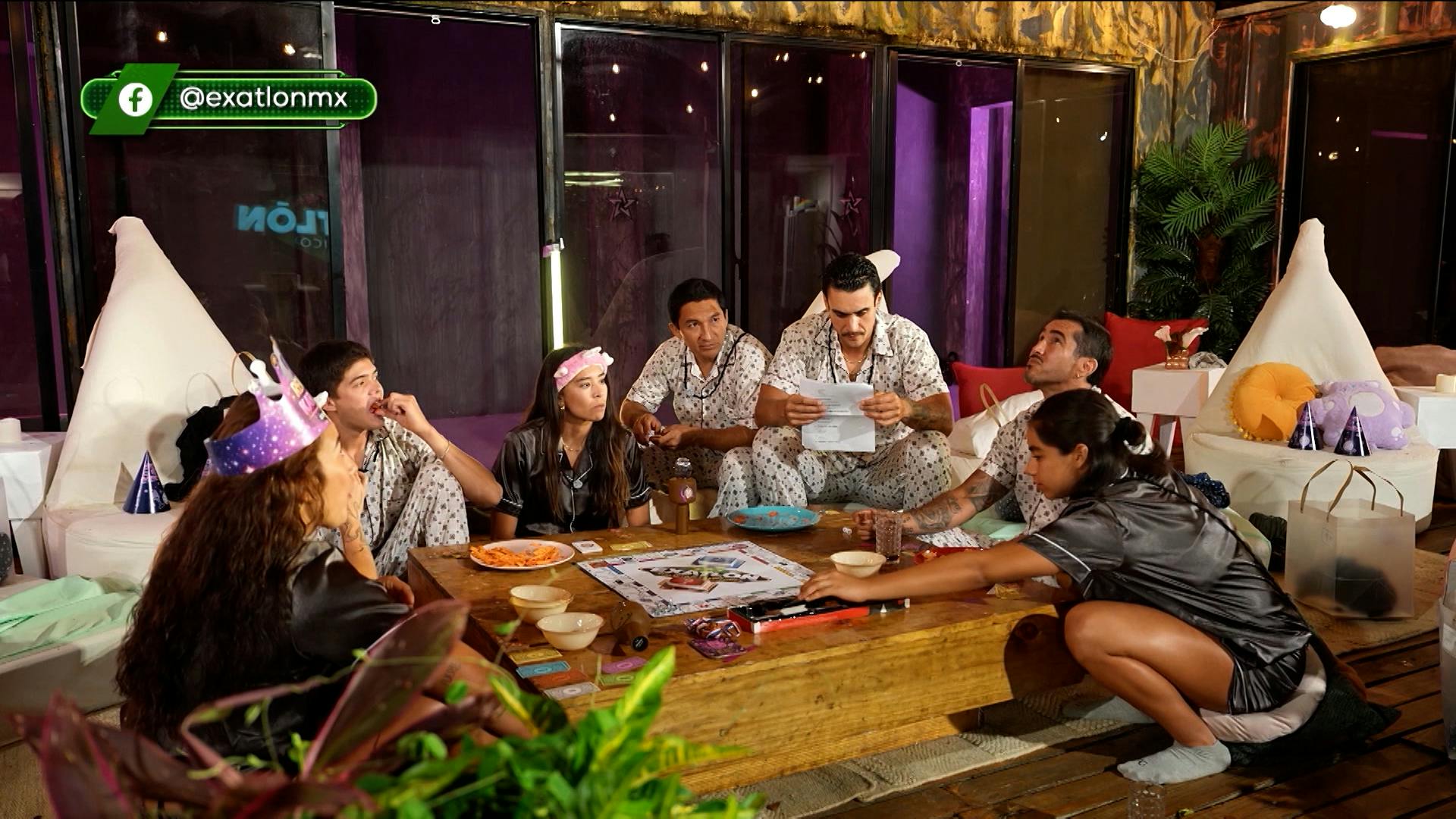 ¿Fugaz fiesta de pijamas? Revive lo mejor del Exatlón