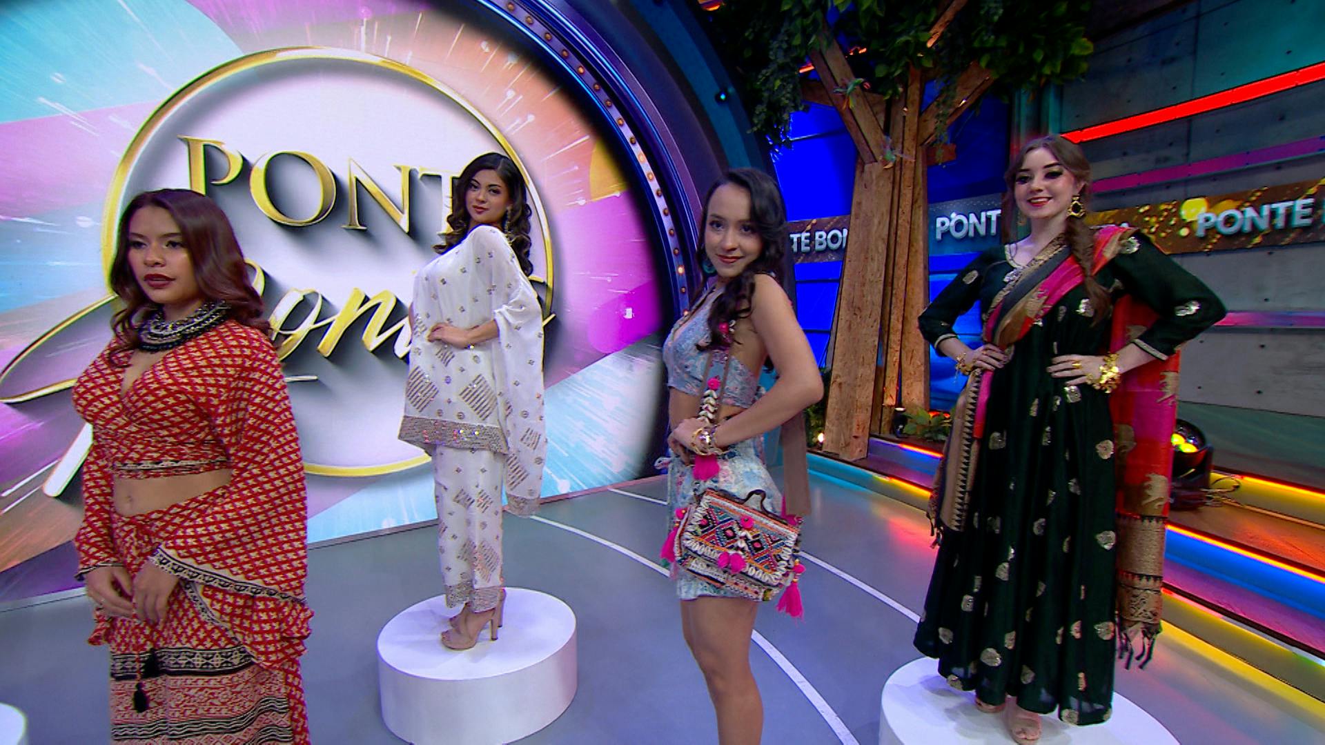 ¡Sal de lo convencional! Checa esta pasarela con moda inspirada en la cultura de India