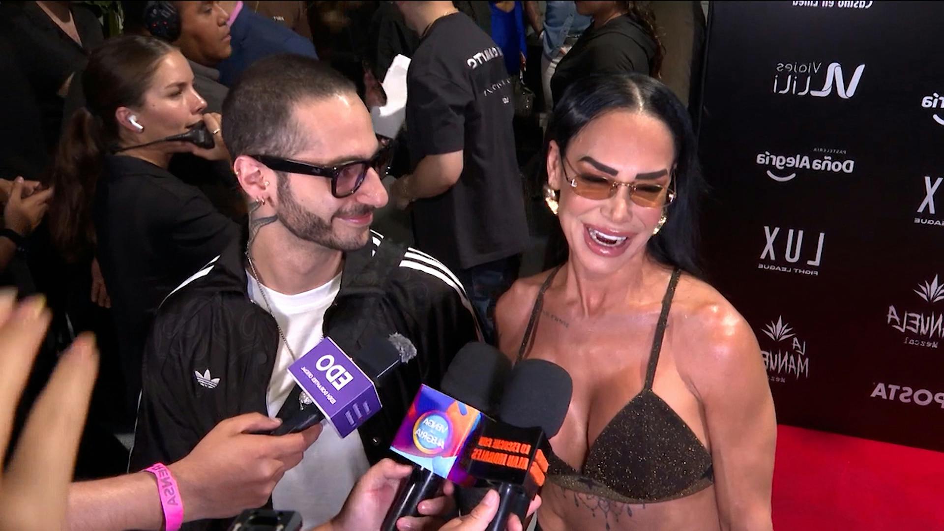 ¡Lis Vega, Bellakath y más celebridades en la alfombra roja de Ring Royale!