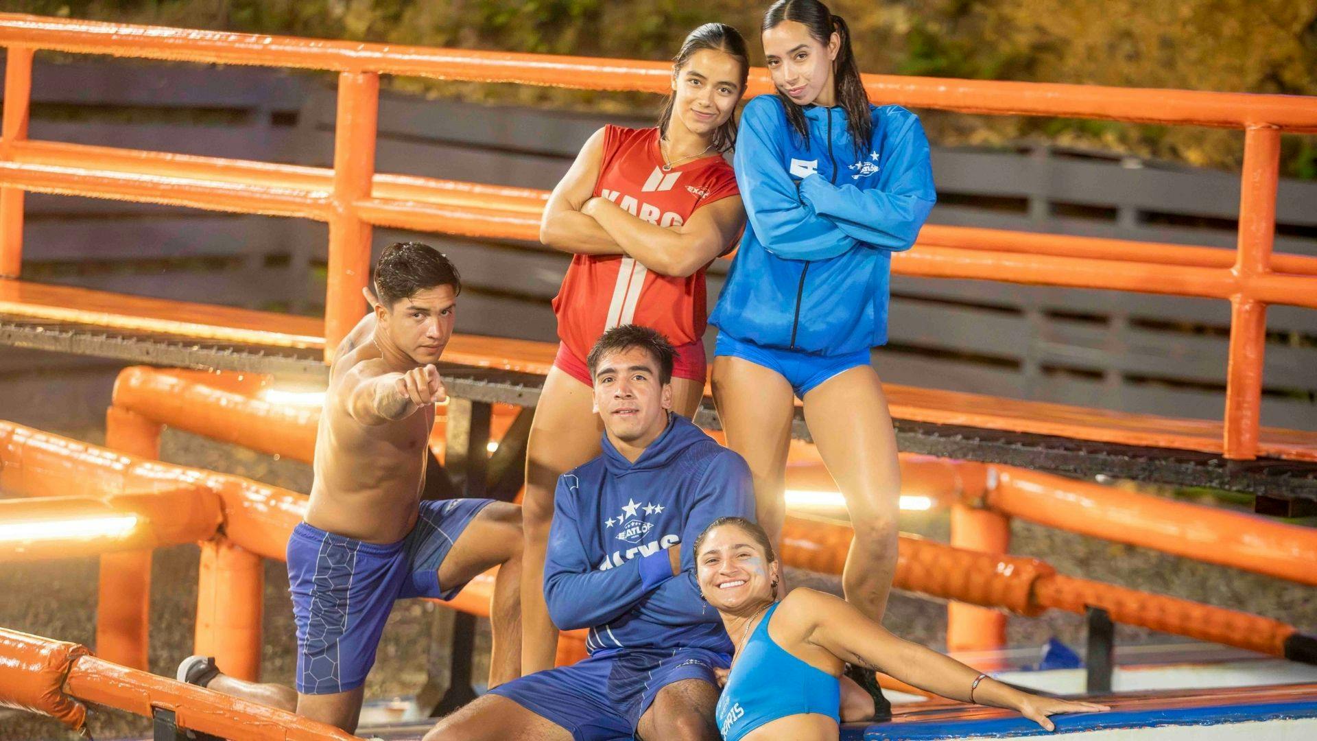 Exatlón México: Azules celebran triunfo contundente y hunden a los Rojos