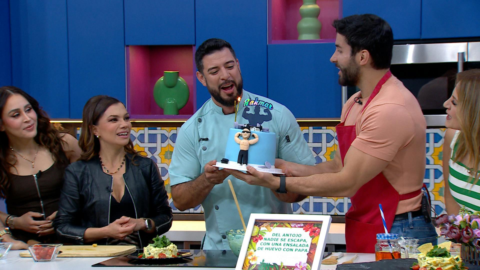 Ensalada de huevo con papa y con las tres b: buena, bonita y barata