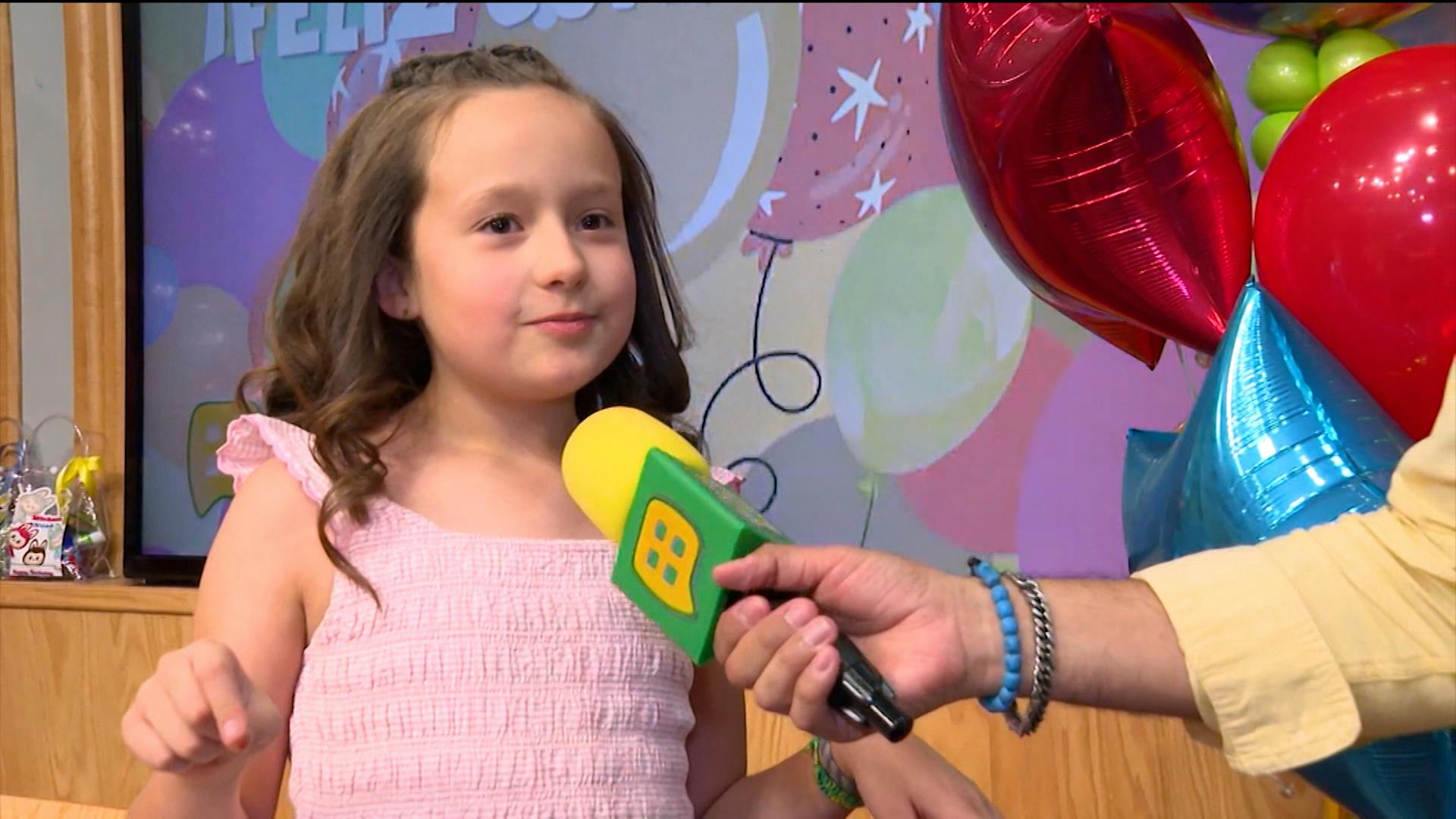 Ventaneando celebra en grande el cumpleaños de Michaela Bisogno y Noah