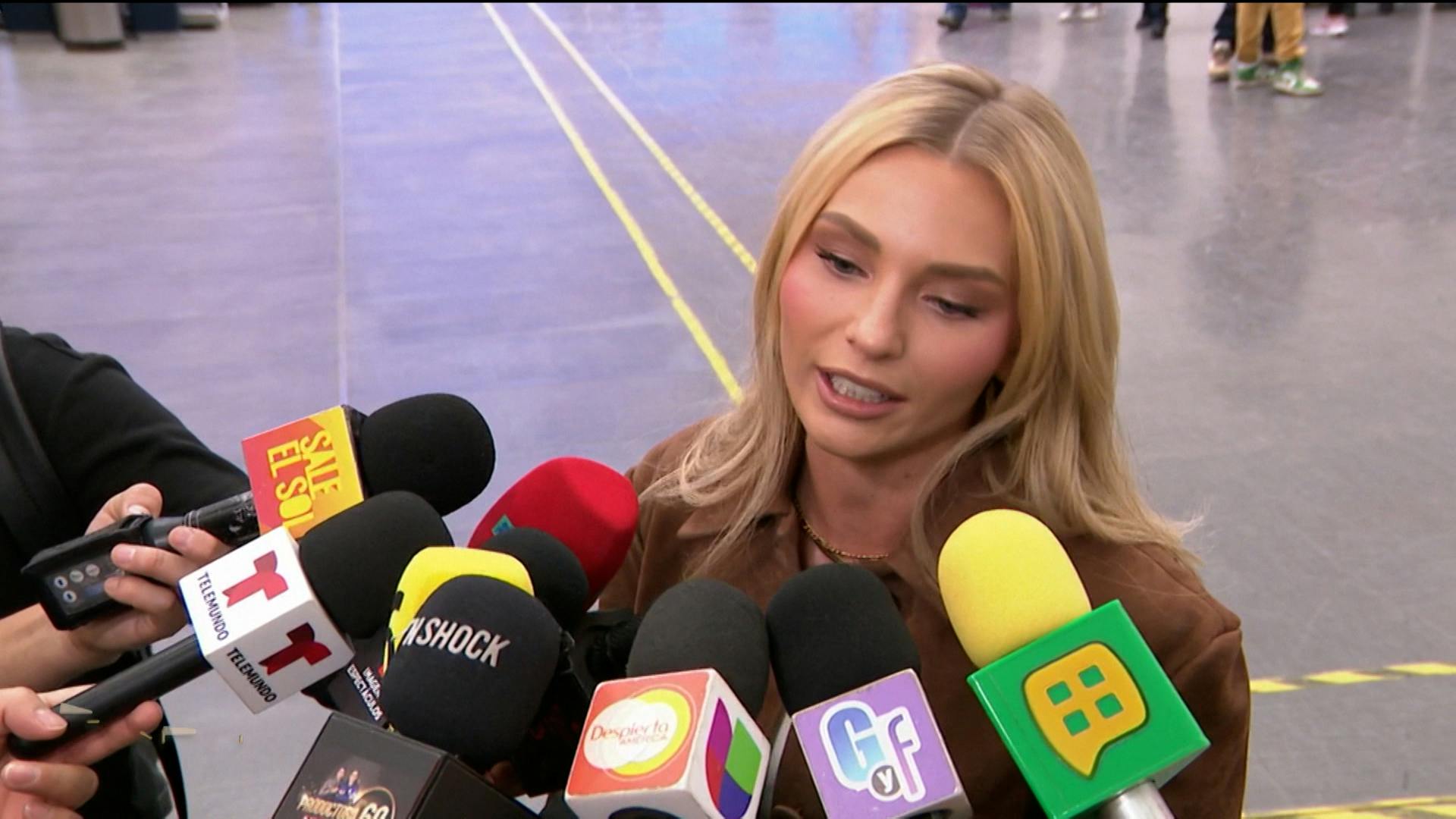 Irina Baeva reacciona al aniversario de su boda espiritual con Gabriel Soto: “Lo pasado ya fue”