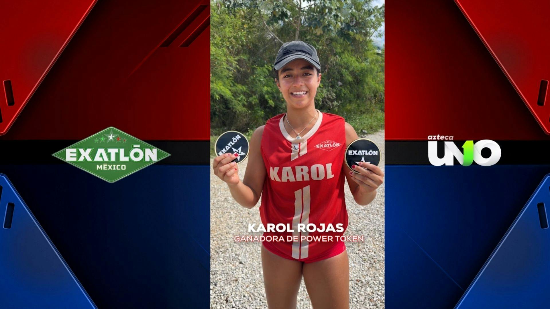 Karol Rojas gana los dos Power Token de la semana 27 en Exatlón México y dedica triunfo a su familia