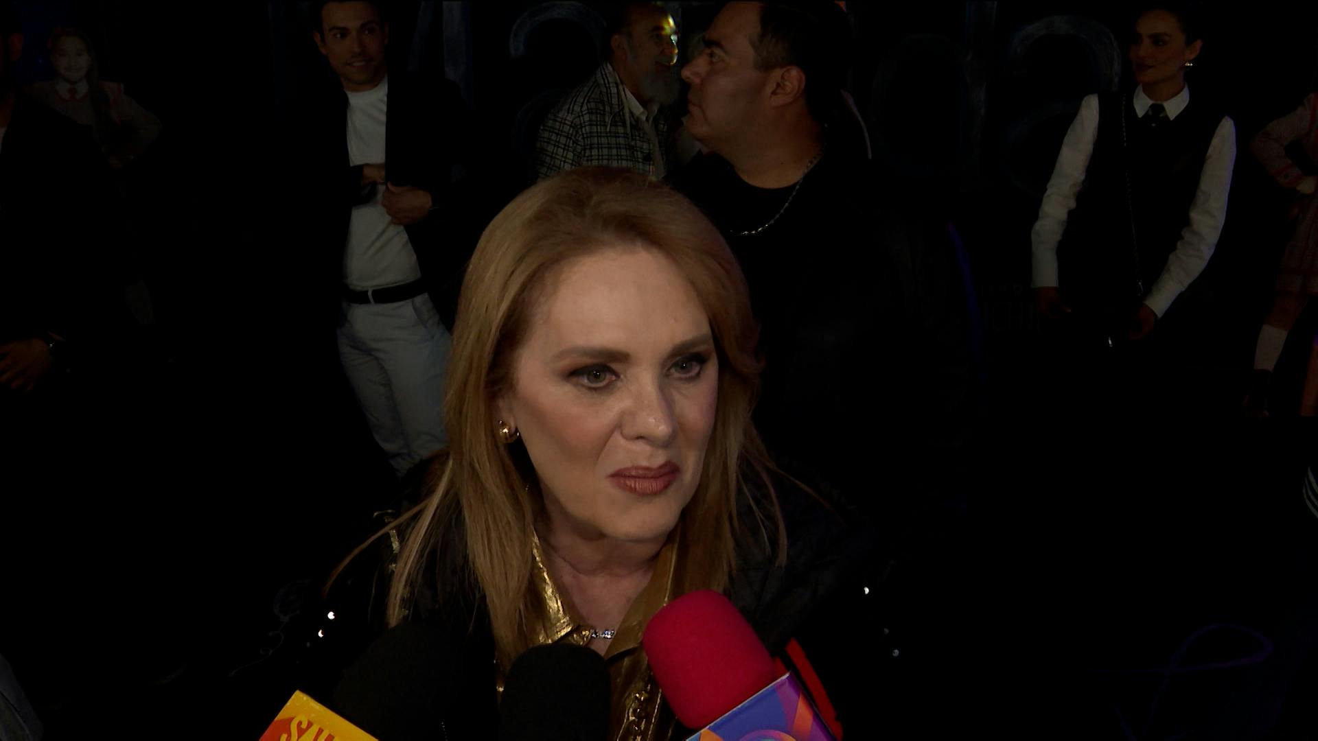 Así reaccionó Erika Buenfil al escuchar el nombre de Luis Miguel, quien fue su novio hace años