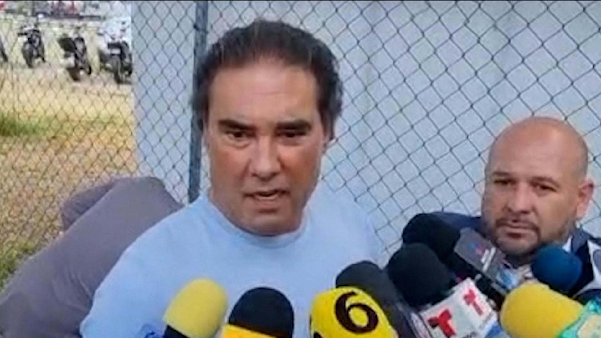 ¡Lo quieren en la cárcel! Eduardo Yáñez acudió al Reclusorio Sur para responder por acusaciones de presunto robo