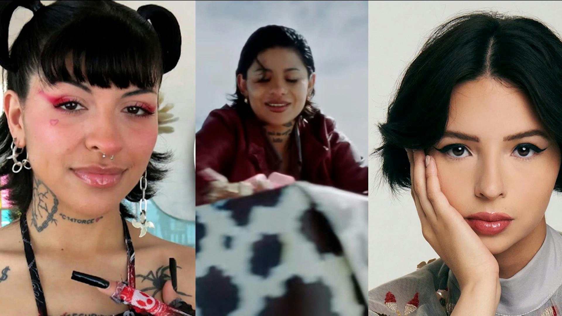 ¿CazzuÁngela? Christian Nodal desata la polémica con la modelo de su nuevo video. ¿A quién se parece?