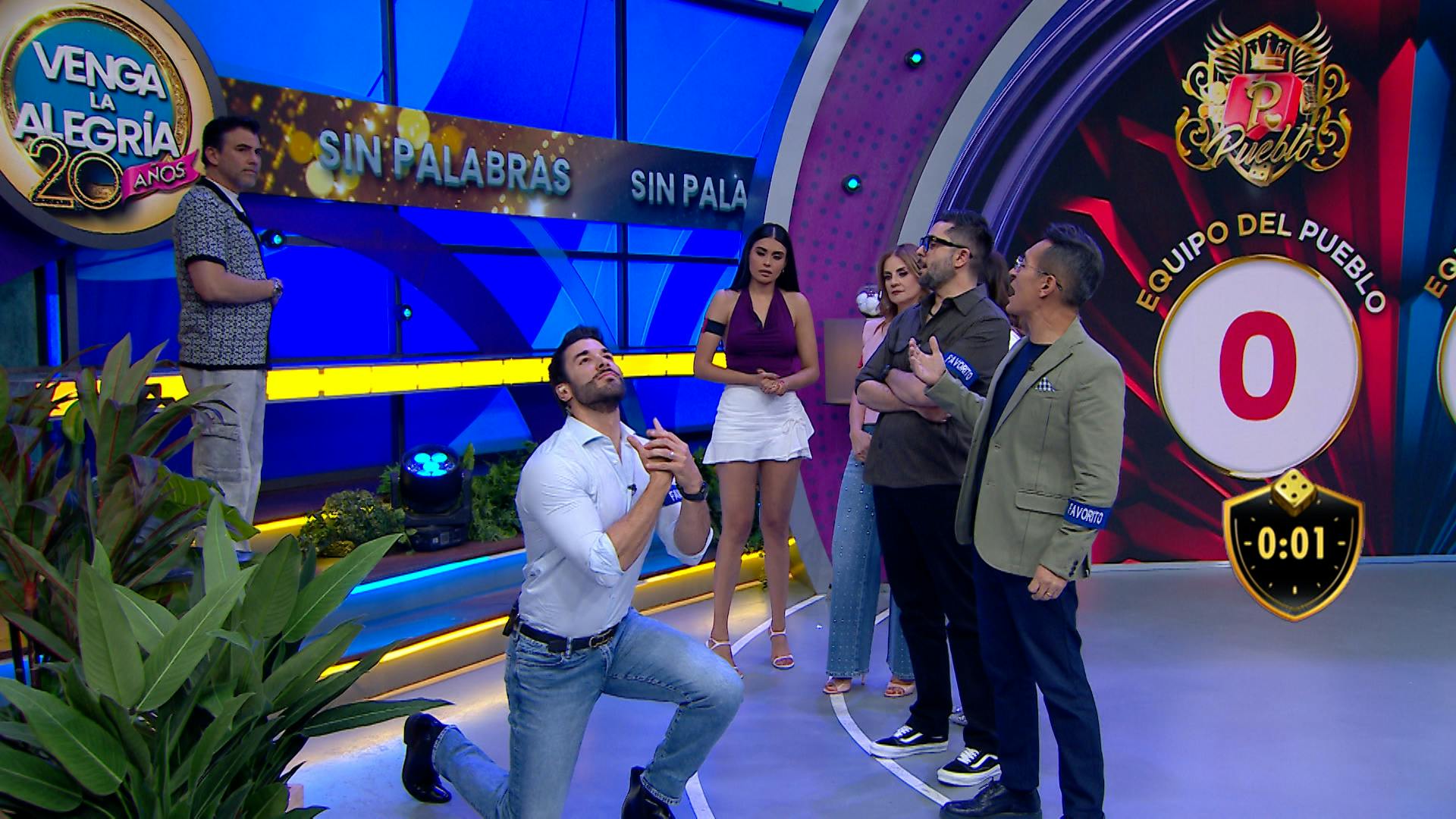 Sergio Sepúlveda alza la voz tras una polémica jugada de Viviann Baeza en el Sin Palabras