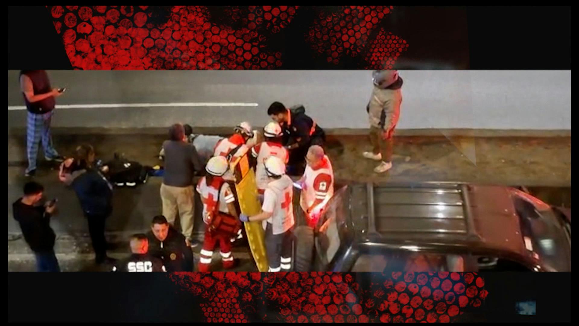 Mujer sufre fuerte accidente en la Colonia Tacubaya sobre Periférico 