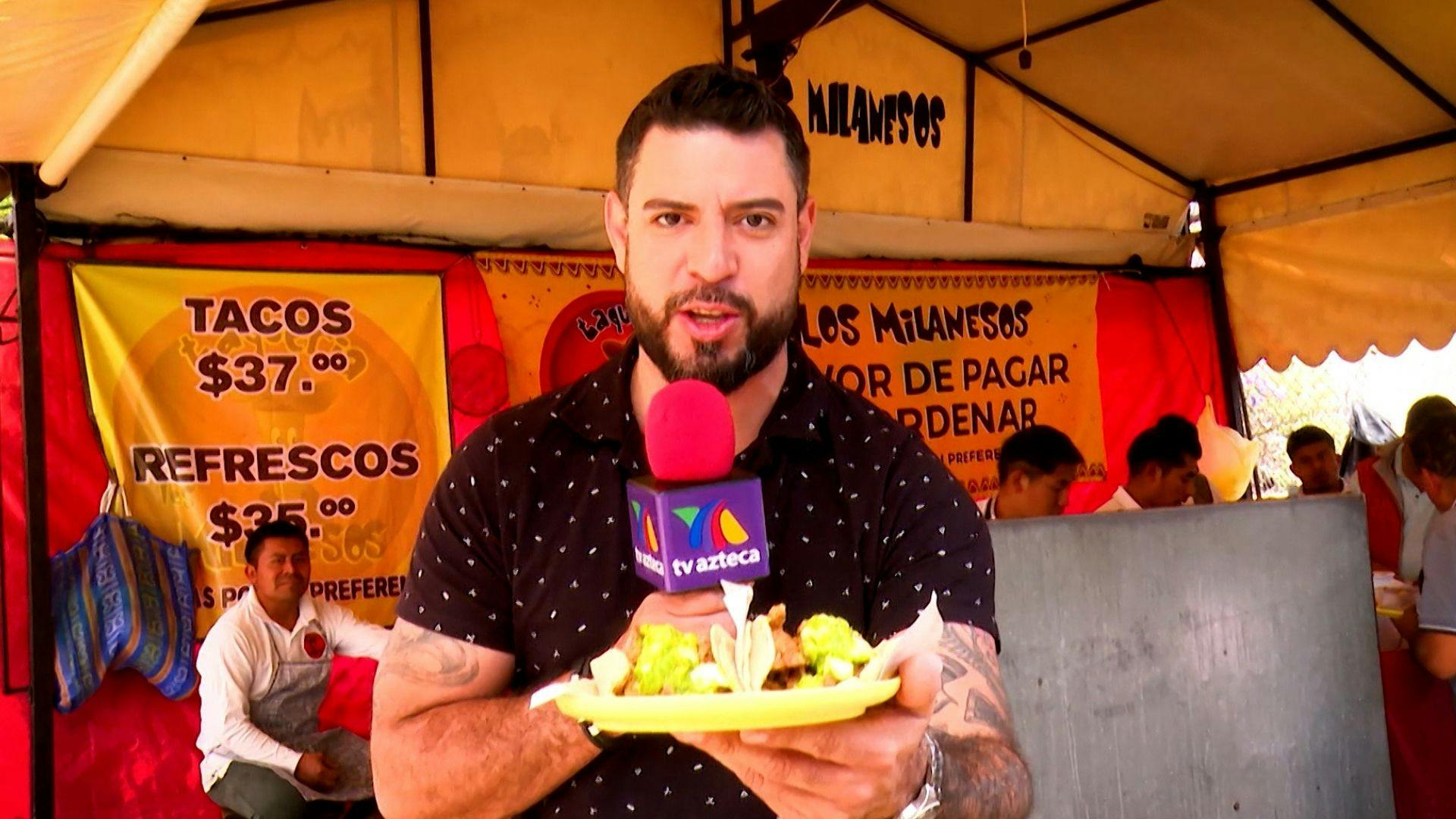 Rahmar Villegas pudo probar los famosos tacos “Los Milanesos”, descubre si tienen la aprobación de La Pura Sabrosura