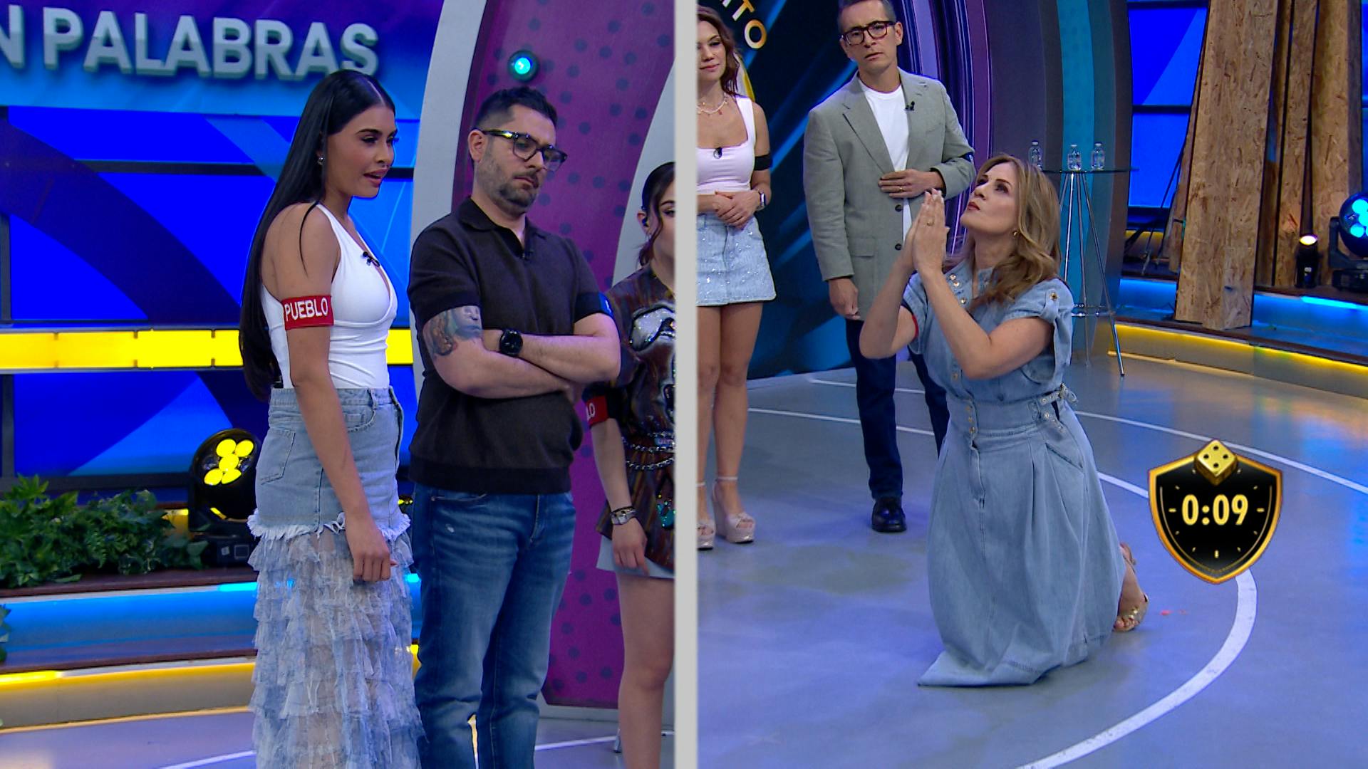 Viviann Baeza y Tabata Jalil desatan polémica en el Sin Palabras por un punto