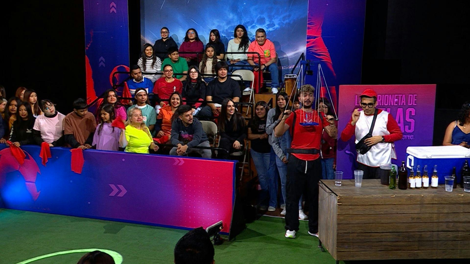 La Resolana |El Capi Pérez pone a jugar a Bastián Delfín, Paquideus y a Nicole Chávez la famosa dinámica de: “La Marioneta de Chelas de la Muerte” 