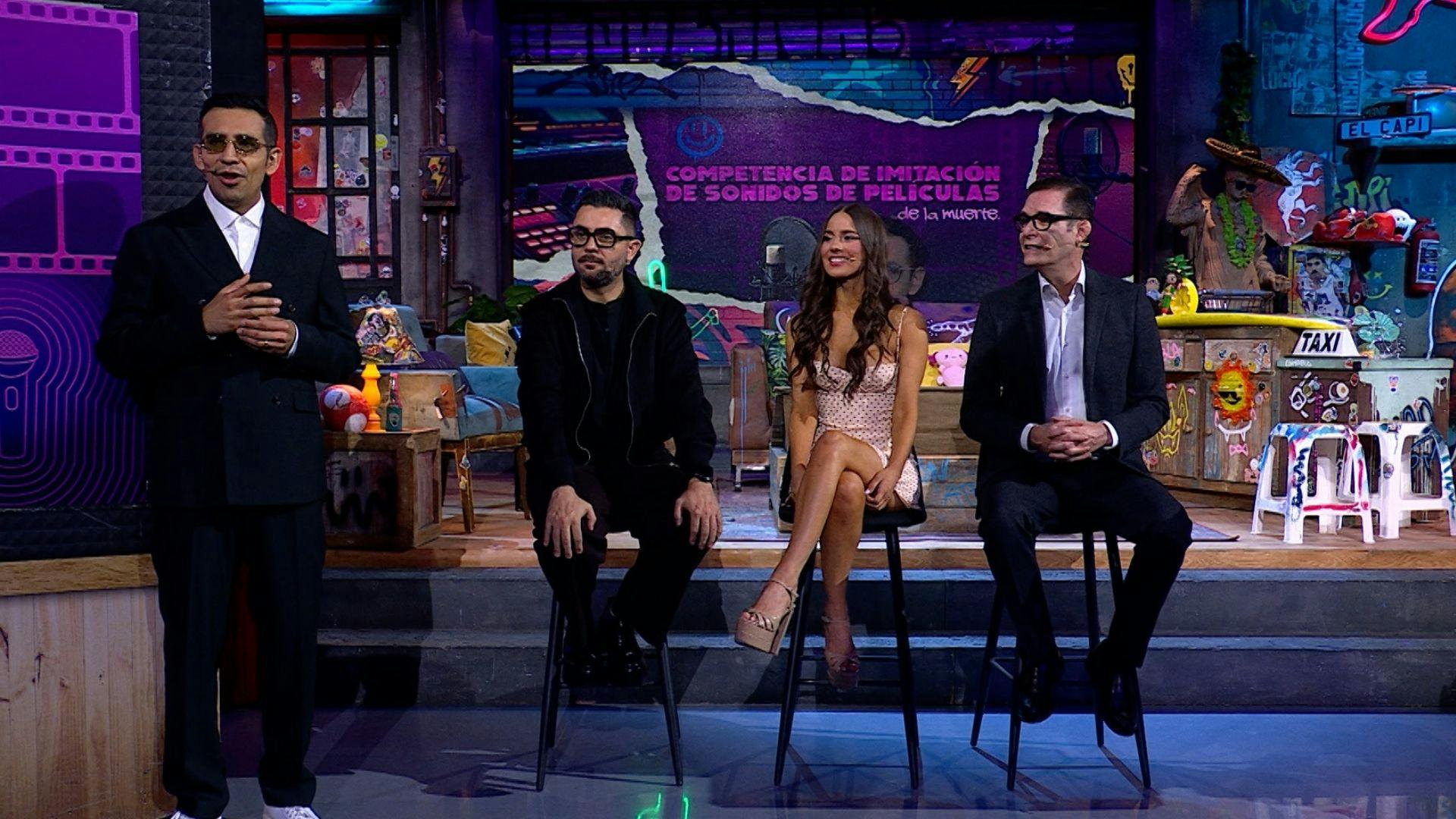 La Resolana | El Capi Pérez pone a jugar a Ricardo Casares, Pamela Cortes y a Horacio Villalobos en el famoso reto de: “Competencia de imitaciones de sonidos de películas de la muerte”