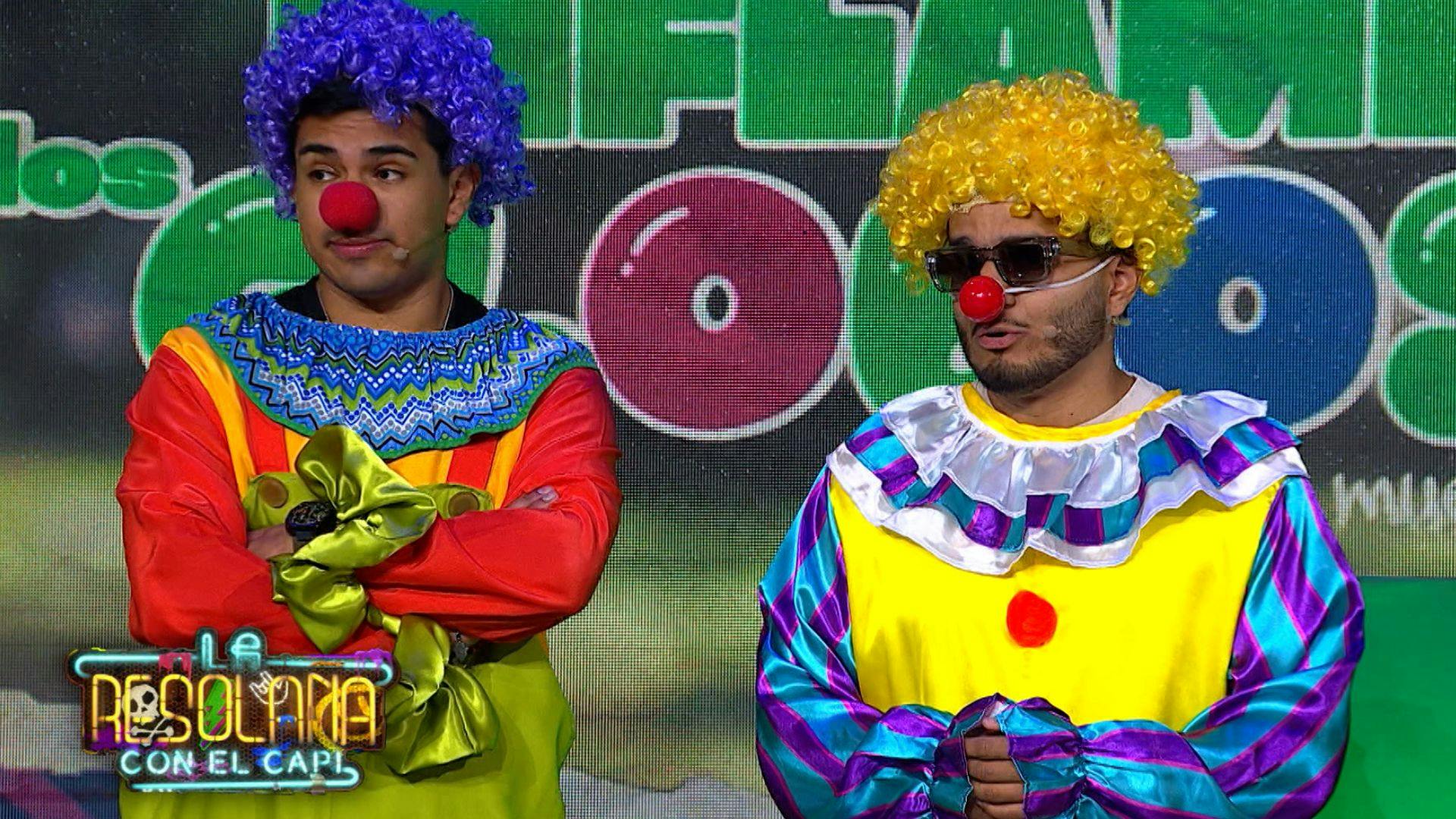 La Resolana | El Capi Pérez no perdona y hace que sus 4 invitados de lujo jueguen la dinámica de: "Ínflame los Globos de la Muerte”