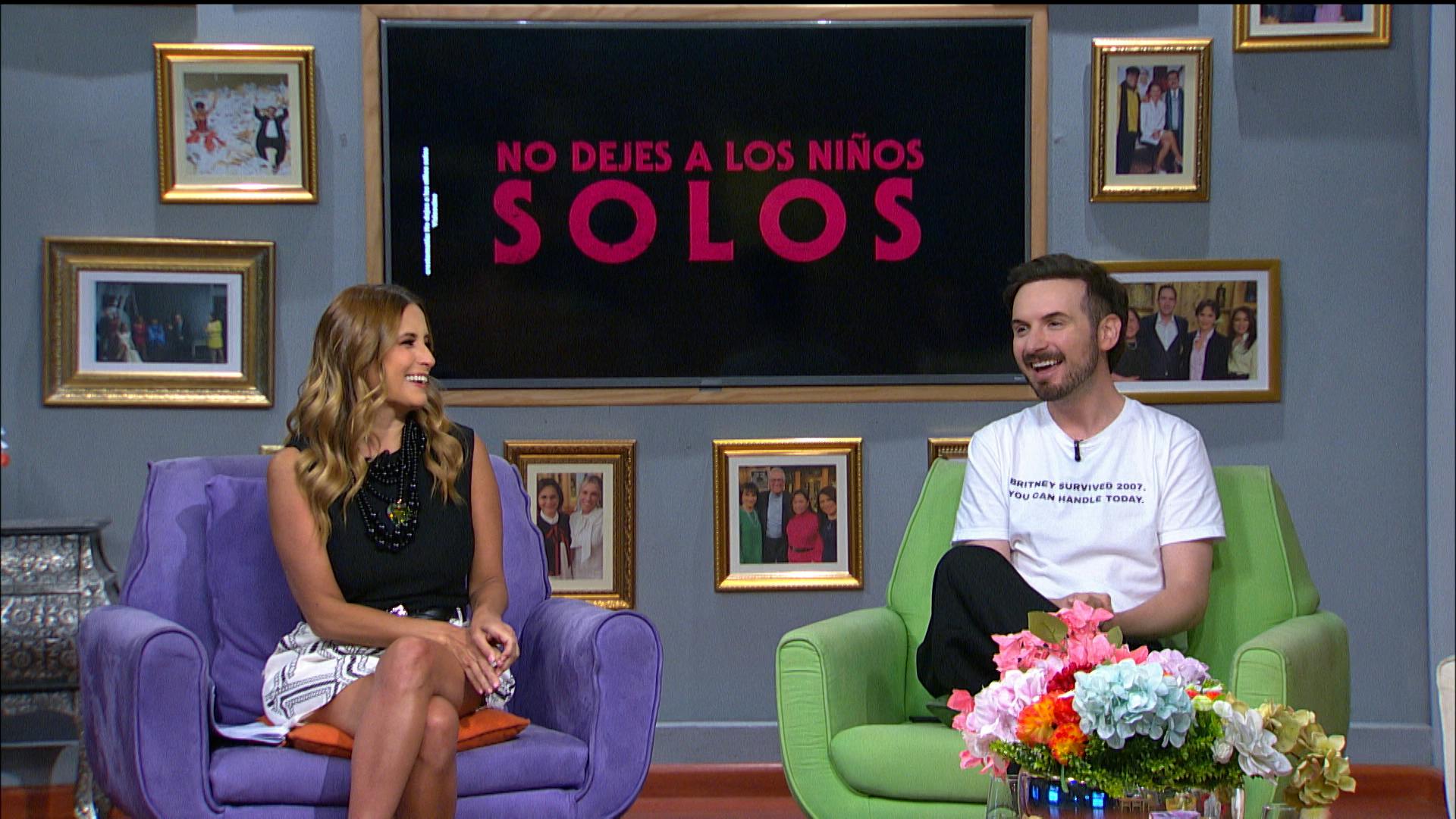 Ana Serradilla y Jesús Zavala hablan sobre su nueva película de terror: “No dejes a los niños solos”