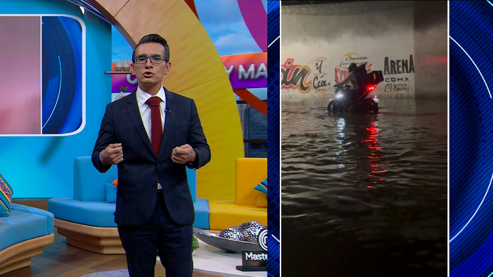 La CDMX colapsa por las fuertes lluvias y el papá que defendió a su hijo de bullying; explicado Con Peras y Manzanas