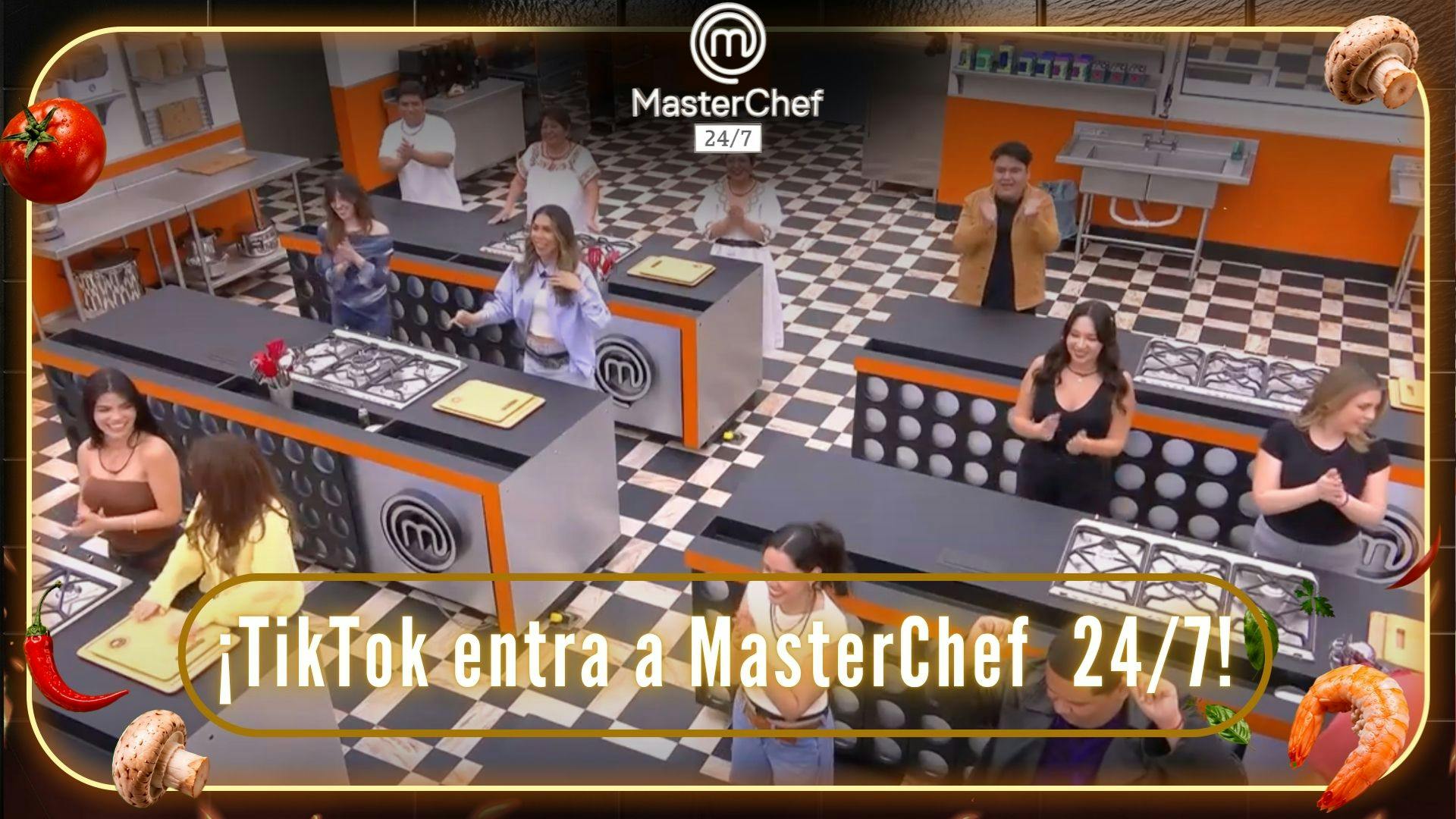 Así fue el ingreso de los creadores de contenido al mundo de MasterChef 24/7: arranca la aventura