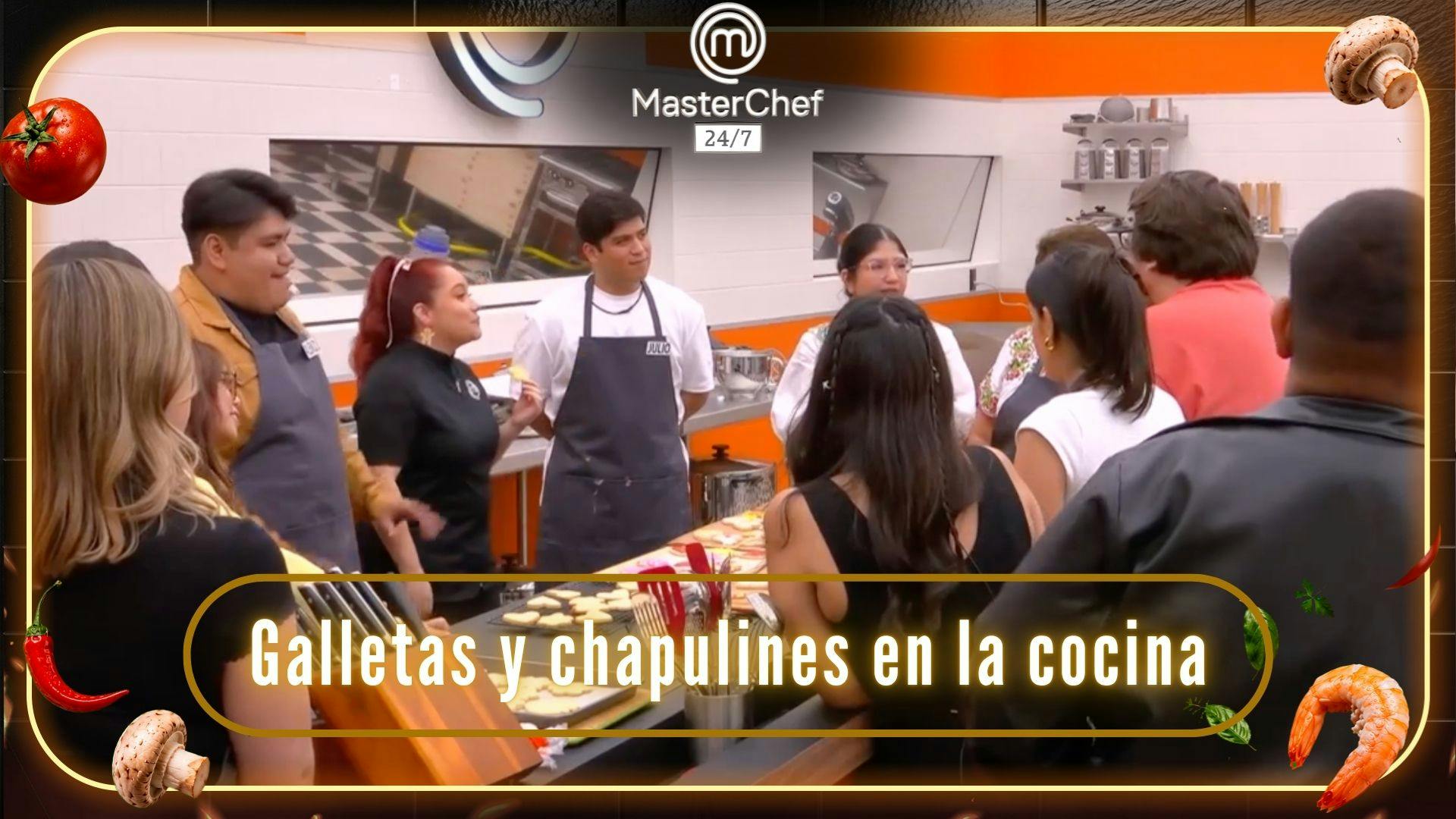 Chapulines en la cocina: galletas, chisme y una amistad en duda en MasterChef 