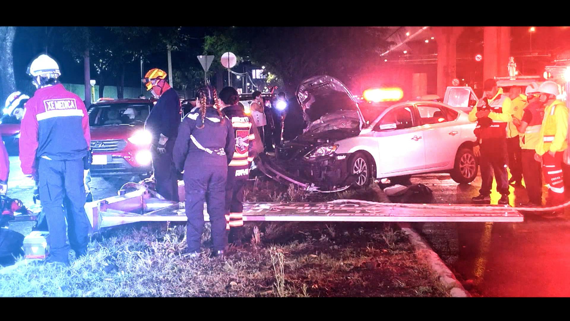 FUERTE accidente vehicular en Periférico: El Diablo Becerril reportó sobre un percance en la zona sur de la Ciudad de México