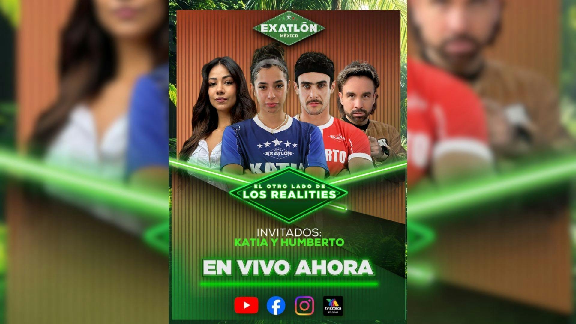 El Otro Lado de Los Realities | Katia Gallegos y Humberto Noriega revelan secretos de sus romances en Exatlón México
