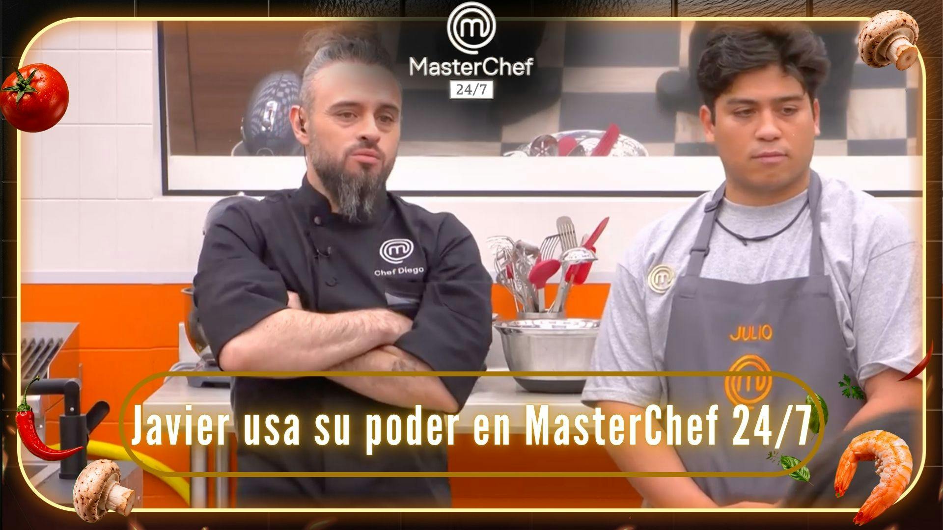 El poder del pin cambia el juego en MasterChef 24/7: Julio toma su primera decisión