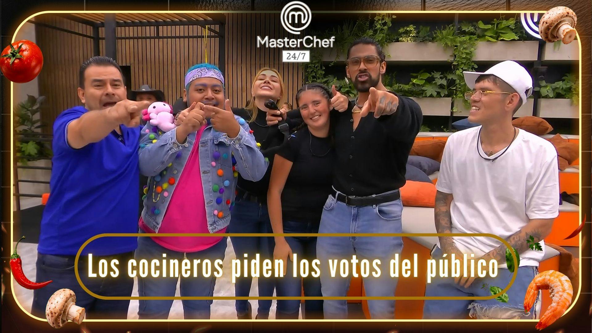 Los cocineros piden votos del público para convertirse en el tercer capitán de la semana (VIDEO)