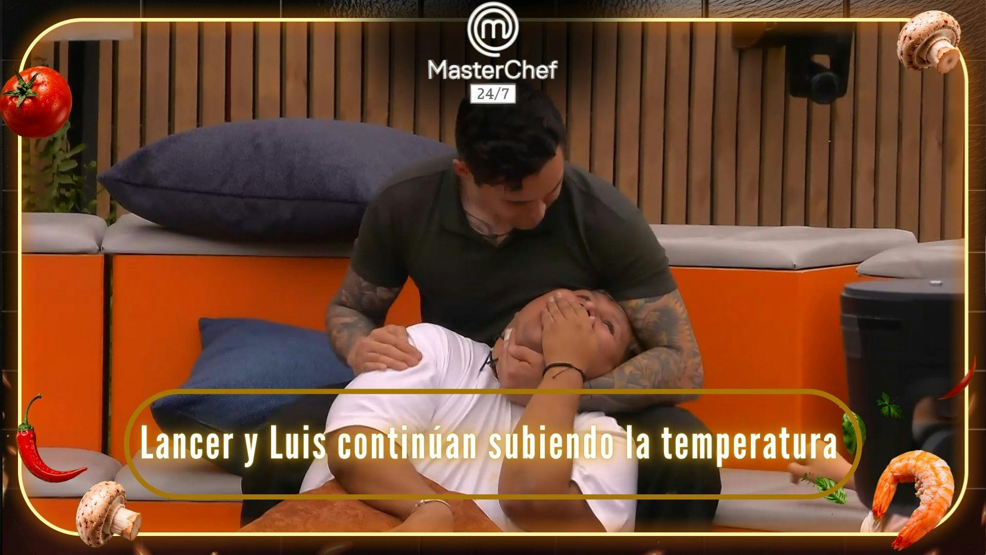 Lancer y Luis continúan subiendo la temperatura al interior del Mundo MasterChef 24/7 (VIDEO)