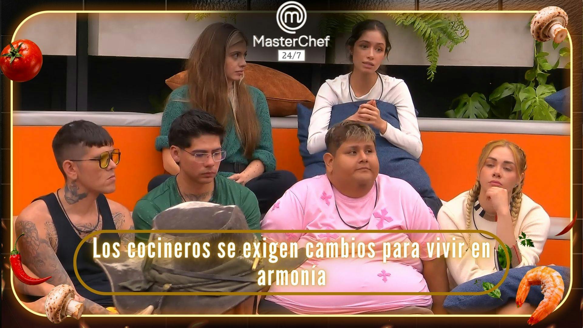 ¡No se guardaron nada! Los cocineros se exigen cambios entre ellos para vivir en armonía (VIDEO)