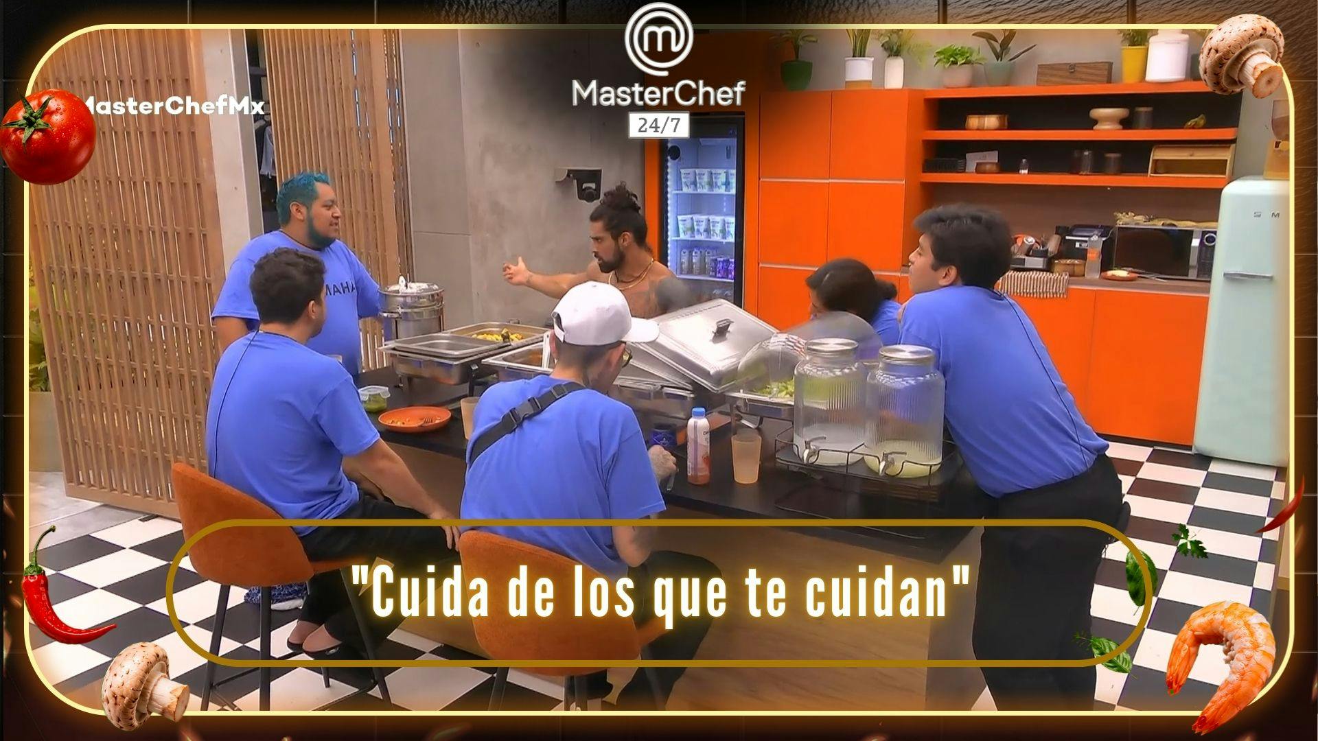 Los cocineros cuestionan las amistades de Ramahá en MasterChef 24/7: “Cuida de los que te cuidan” (VIDEO)