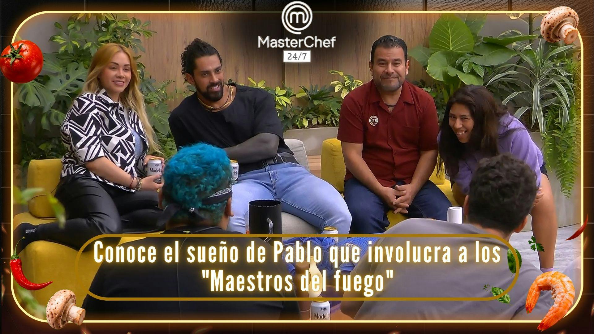 Conoce el sueño de Pablo que involucra a los “Maestros del fuego": “Es ser lo suficientemente rico...” (VIDEO)